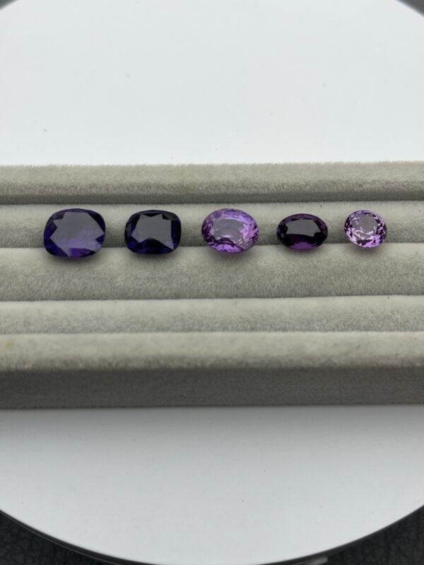 15.25ct Natural Purple Sapphire (H) 5pcs