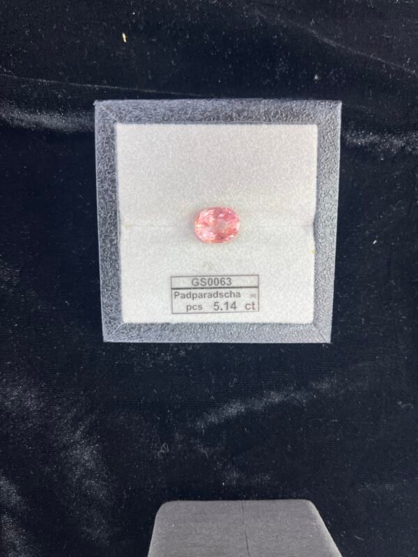 Natural Padparadscha 5.14cts